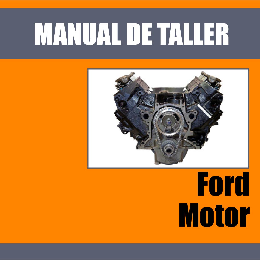 Manual Taller Servicio Motor Ford 302 351 V8 50 58 Español