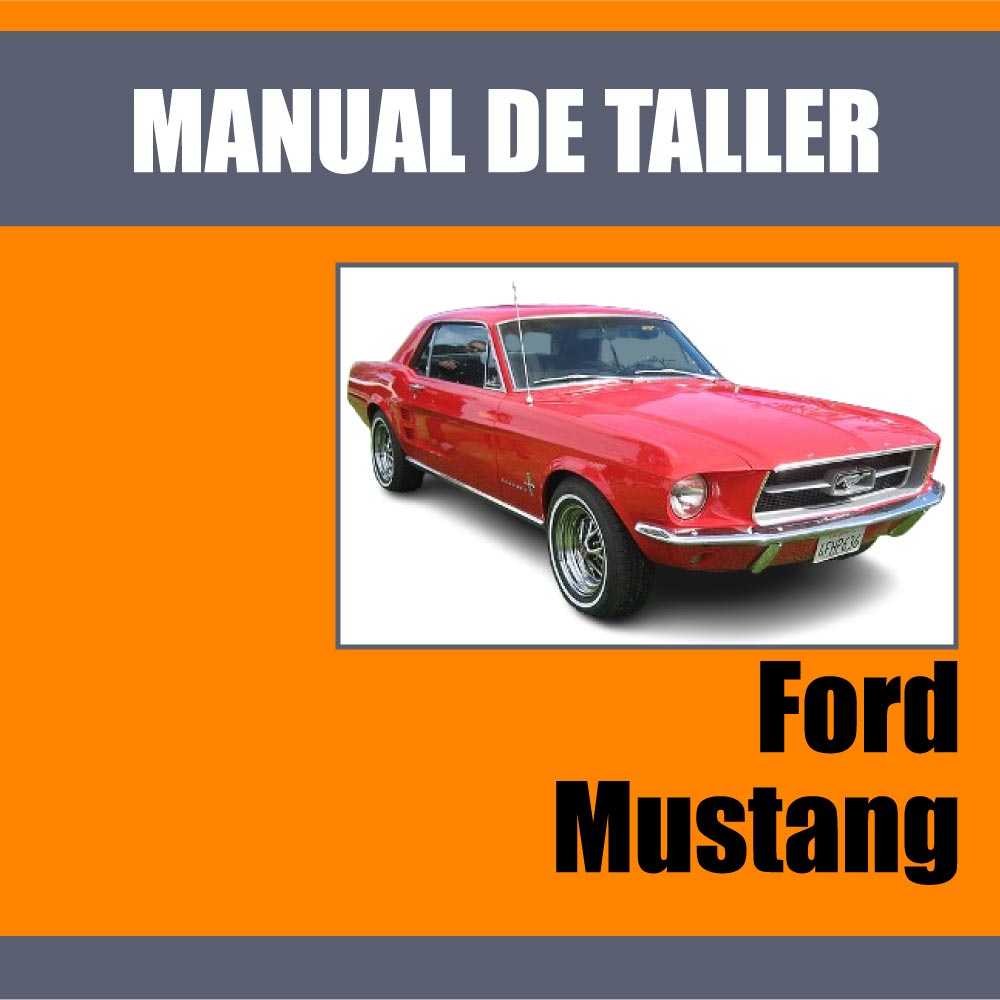 Manual Taller Ford Mustang V8 Motor 260 289 302 351 390 428