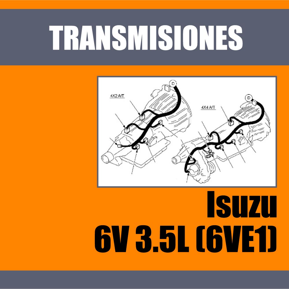 Manual Transmision Caja Auto Chevrolet Isuzu Luv 3.5 Español